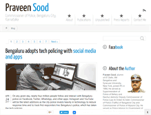 Tablet Screenshot of praveensood.net